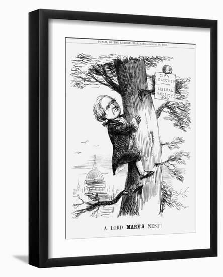 A Lord Mare's Nest!, 1859-null-Framed Giclee Print