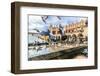 A Lot of Doves in Krakow Old City.-bloodua-Framed Photographic Print