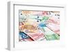 A Lot of Euro Banknotes-jirkaejc-Framed Photographic Print