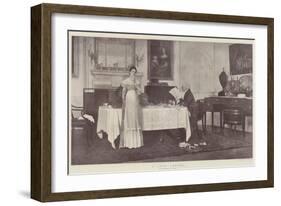 A Love Letter-Francis Davis Millet-Framed Giclee Print