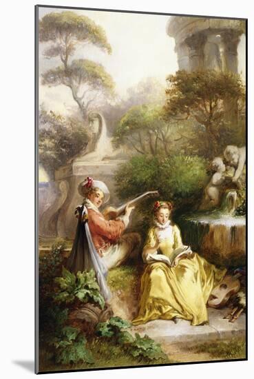 A Love Song-Henry Andrews-Mounted Giclee Print