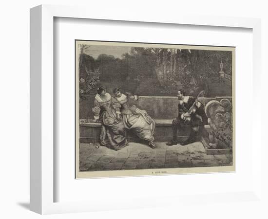 A Love Song-null-Framed Giclee Print