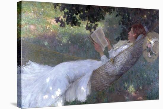 A Love Story, 1903-Emanuel Phillips Fox-Stretched Canvas