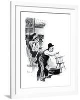 "A Love Story" page 10-Norman Rockwell-Framed Giclee Print