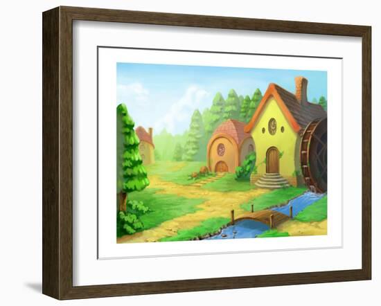 A Lovely House-Kyo Nakayama-Framed Giclee Print