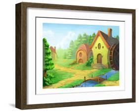 A Lovely House-Kyo Nakayama-Framed Giclee Print