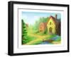 A Lovely House-Kyo Nakayama-Framed Giclee Print