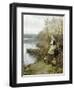 A Lovely Thought-Daniel Ridgway Knight-Framed Giclee Print