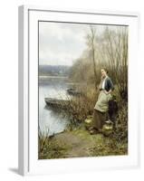 A Lovely Thought-Daniel Ridgway Knight-Framed Giclee Print