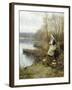 A Lovely Thought-Daniel Ridgway Knight-Framed Giclee Print