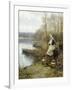 A Lovely Thought-Daniel Ridgway Knight-Framed Giclee Print