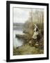 A Lovely Thought-Daniel Ridgway Knight-Framed Giclee Print