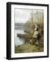 A Lovely Thought-Daniel Ridgway Knight-Framed Giclee Print