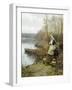 A Lovely Thought-Daniel Ridgway Knight-Framed Giclee Print