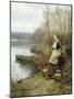 A Lovely Thought-Daniel Ridgway Knight-Mounted Giclee Print