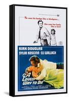 A Lovely Way to Die, Top and Bottom: Kirk Douglas, Sylva Koscina, 1968-null-Framed Stretched Canvas