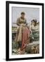 A Lover and His Lass, 1884-Walter Langley-Framed Giclee Print