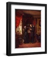 A Lover of Old China, 1880-Edward Lamson Henry-Framed Giclee Print