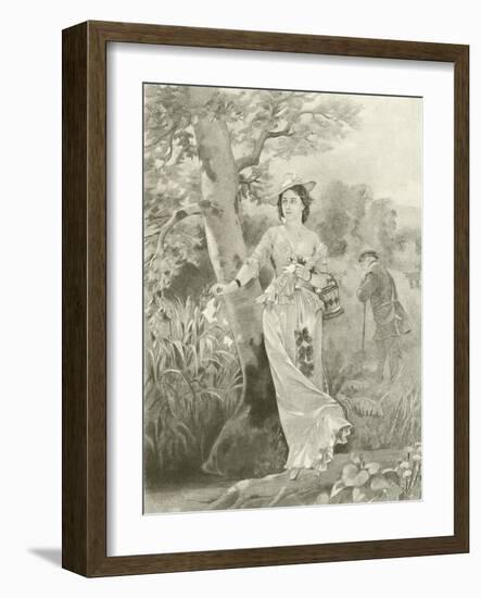 A Lover's Complaint. Poems-Felix Octavius Carr Darley-Framed Giclee Print