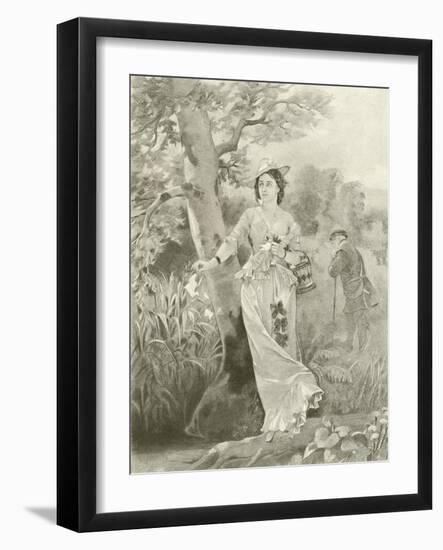 A Lover's Complaint. Poems-Felix Octavius Carr Darley-Framed Giclee Print