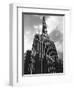 A Low-Angle View of the Richfield Tower-null-Framed Photographic Print