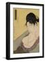 A Low Class Prostitute , from the series 'Five Shades of Ink in the Northern Quarter' , c.1794-95-Kitagawa Utamaro-Framed Giclee Print