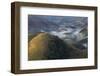 A Low-Hanging Mist in the Early Morning over Sao Francisco Xavier's Rolling Hills and Farmland-Alex Saberi-Framed Photographic Print