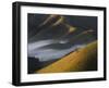 A Low-Hanging Mist in the Early Morning over Sao Francisco Xavier's Rolling Hills and Farmland-Alex Saberi-Framed Photographic Print