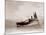 A Lowestoft Herring Boat Ploughing Through a Moderate Swell in the North Sea, 1935-null-Mounted Photographic Print