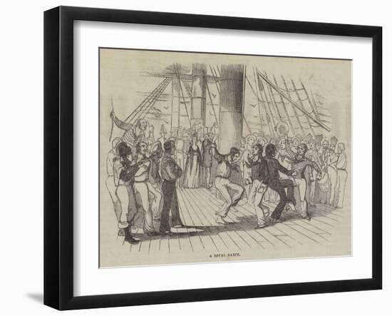 A Loyal Dance-null-Framed Giclee Print