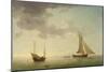 A Lugger and a Smack in Light Airs-Charles Brooking-Mounted Giclee Print