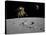 A Lunar Lander Begins its Descent to the Moon's Surface-Stocktrek Images-Stretched Canvas