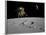 A Lunar Lander Begins its Descent to the Moon's Surface-Stocktrek Images-Framed Photographic Print