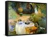 A Luncheon-null-Framed Stretched Canvas