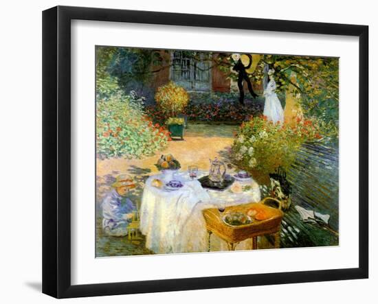 A Luncheon-null-Framed Giclee Print