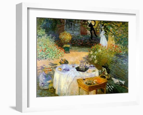 A Luncheon-null-Framed Giclee Print