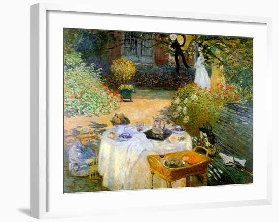 A Luncheon-null-Framed Giclee Print