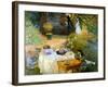 A Luncheon-null-Framed Giclee Print