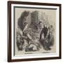 A Lusitanian Council, Queen Maria and Her Stock Jobbing Cabinet-null-Framed Giclee Print