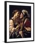 A Luteplayer Carousing with a Young Woman-Hendrick Terbrugghen-Framed Giclee Print