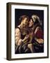 A Luteplayer Carousing with a Young Woman-Hendrick Terbrugghen-Framed Giclee Print