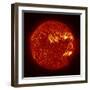 A M-2 Solar Flare with Coronal Mass Ejection-Stocktrek Images-Framed Photographic Print