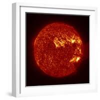 A M-2 Solar Flare with Coronal Mass Ejection-Stocktrek Images-Framed Photographic Print