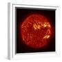 A M-2 Solar Flare with Coronal Mass Ejection-Stocktrek Images-Framed Photographic Print