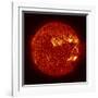 A M-2 Solar Flare with Coronal Mass Ejection-Stocktrek Images-Framed Photographic Print