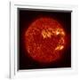 A M-2 Solar Flare with Coronal Mass Ejection-Stocktrek Images-Framed Photographic Print