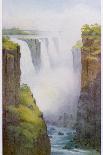 Victoria Falls on the River Zambesi in South Africa-A.m. Goodall-Framed Photographic Print