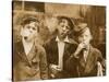 A.M. Monday, Newsies at Skeeter's Branch They Were All Smoking, St. Louis, Missouri, May 9, 1910-null-Stretched Canvas