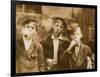 A.M. Monday, Newsies at Skeeter's Branch They Were All Smoking, St. Louis, Missouri, May 9, 1910-null-Framed Art Print