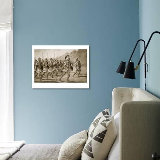 A Macedonian Phalanx Ilration From Hutchinson S History Of The Nations 1915 Giclee Print Rowlandson Allposters Com Nations 1915 Giclee Print, Youth White Desk With Hutchinson